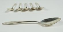 SET STERLING SPOONS