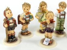 6 HUMMEL FIGURINES