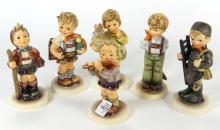 6 HUMMEL FIGURINES