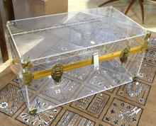 LUCITE TRUNK