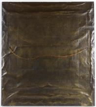 IMPRESSIVE ANTIQUE BRASS WALL PLAQUE