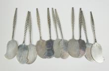 SET 11 SILVER SPREADERS