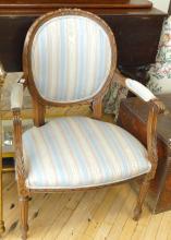 VINTAGE FRENCH STYLE ARMCHAIR