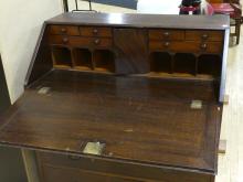 OAK SLANT-FRONT DESK