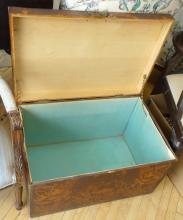 BURNT WOOD STORAGE BOX