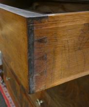 ANTIQUE WALNUT CHEST OF DRAWERS