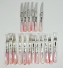 MOTHER-OF-PEARL HANDLED CUTLERY