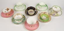 8 CUPS & SAUCERS