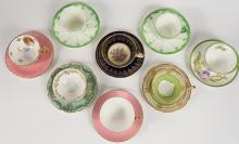 8 CUPS & SAUCERS