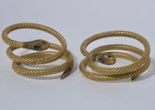 ANTIQUE SNAKE BANGLES