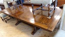 ETHAN ALLEN OAK DINING SET