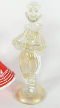 3 ITALIAN ART GLASS FIGURINES