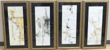 SET OF FOUR MARION GREENSTONE INK DRAWINGS