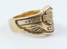 HEAVY GOLD H-D RING