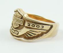 HEAVY GOLD H-D RING