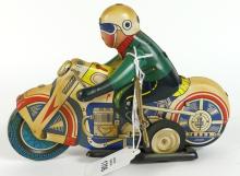 TIN CLOCKWORK MOTORCYCLE