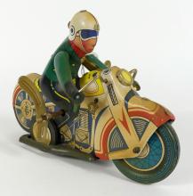 TIN CLOCKWORK MOTORCYCLE