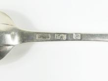 SET ANTIQUE SILVER SPOONS