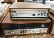 FOUR VINTAGE STEREO COMPONENTS