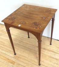 INLAID STAND TABLE