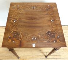 INLAID STAND TABLE