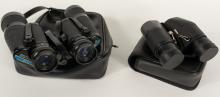 TWO SETS OF BINOCULARS