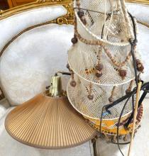 TWO MCM LIGHT FIXTURES