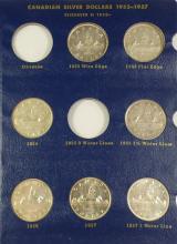 CANADIAN SILVER DOLLAR COLLECTION