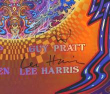 AUTOGRAPHED NICK MASON CONCERT POSTER