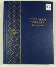 CANADIAN SILVER DOLLAR COLLECTION