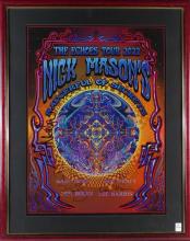 AUTOGRAPHED NICK MASON CONCERT POSTER