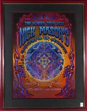 AUTOGRAPHED NICK MASON CONCERT POSTER