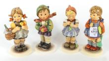 4 HUMMEL FIGURINES