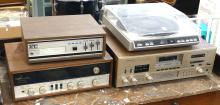 FOUR VINTAGE STEREO COMPONENTS