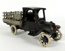 ANTIQUE CAST IRON TRUCK