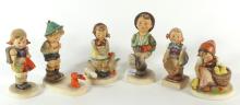 6 HUMMEL FIGURINES