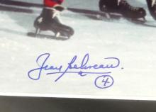 AUTOGRAPHED JEAN BELIVEAU PHOTO