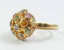 UNIQUE LADIES' GEMSTONE RING