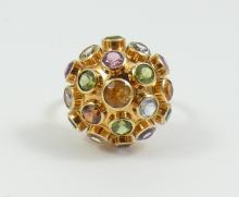 UNIQUE LADIES' GEMSTONE RING