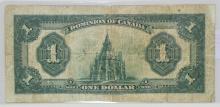 ANTIQUE CANADIAN $1 NOTE