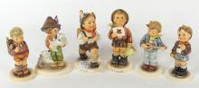 6 HUMMEL FIGURINES