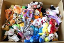 BOX LOT OF BEANIE BABIES