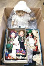 BOX LOT OF DOLLS