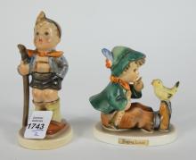 2 HUMMEL FIGURINES