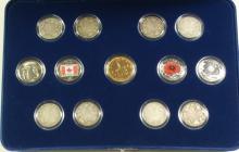 CASED SET OF CANADIAN COINS