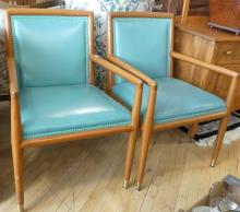 PAIR OF MCM KRUG ARMCHAIRS