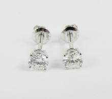 DIAMOND STUD EARRINGS