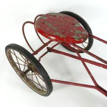 ANTIQUE CHILD'S RIDING THREE-WHEELER