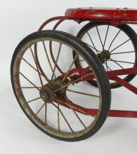 ANTIQUE CHILD'S RIDING THREE-WHEELER