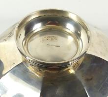 ENGLISH STERLING PEDESTAL BOWL